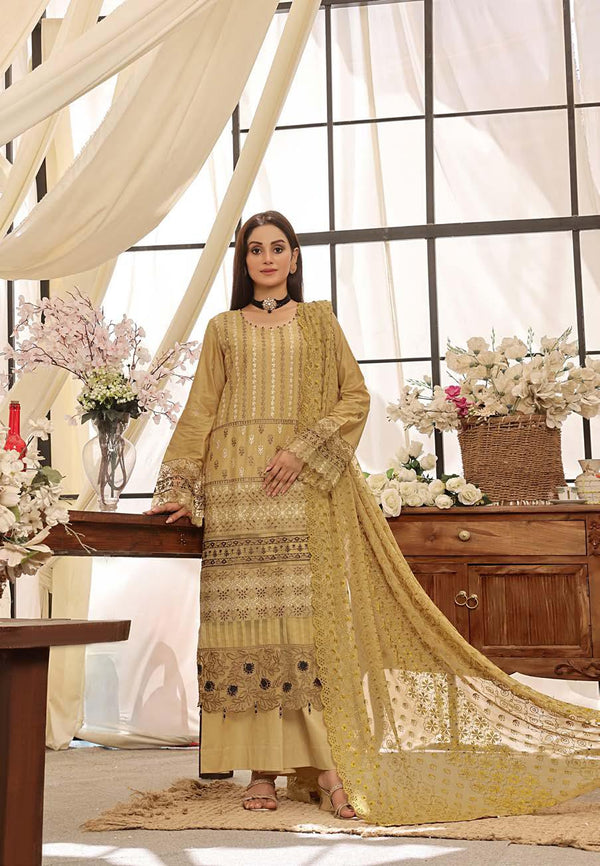 Luxuriant Lawn Embroidered Unstitched LE-8904