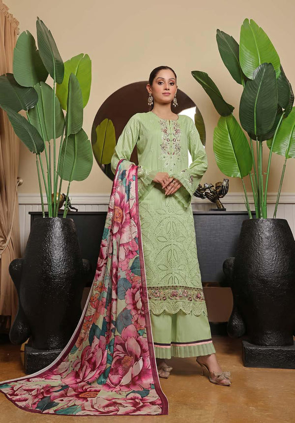 Chickan kari Lawn Unstitched | green Summer Exclusive